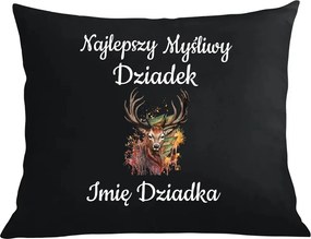 Párna párnahuzat Legjobb Vadász Nagypapa +Nagypapa neve Nagypapa napja