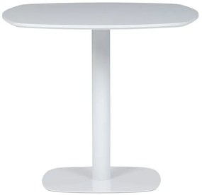 Étkezőasztal 80×80 cm, MDF, Fehér. DT-X7117 WT