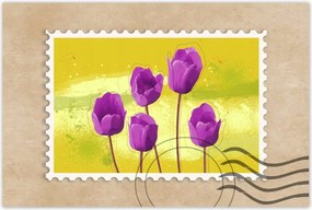 Poszterek 120x80 Mezei pipacsok Mézes háttér