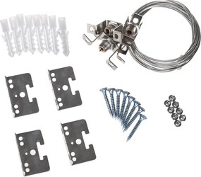 4 db Led panel/plafon rögzítő kötél függesztő szett LED4U