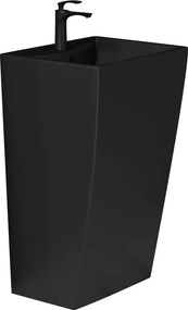 Mexen Oda szabadon álló mosdó 47 x 42 cm, matt fekete - 26124770