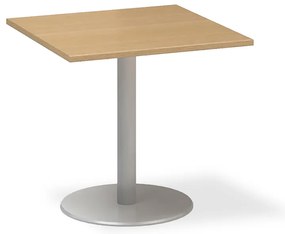 ProOffice tárgyalóasztal 80 x 80 cm, bükkfa