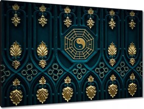 Festmények 120x80 Absztrakt Arany harmónia