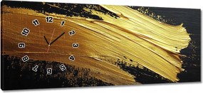 Órák 100x40 Arany csillogás ecsettel