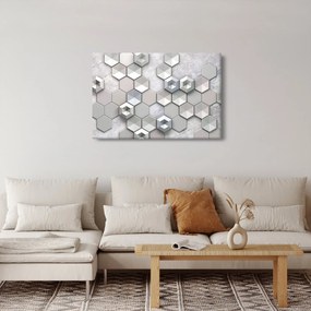 A 3D absztrakció képe (90x60 cm)