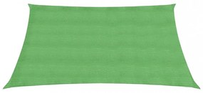 világoszöld HDPE napvitorla 160 g/m² 2 x 2,5 m