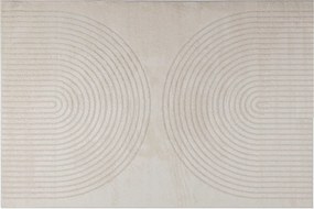 vidaXL Területszőnyegek GALATI Krém 170 x 120 cm Poliészter