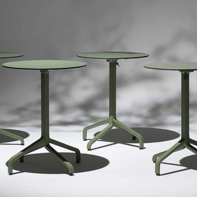 Nardi HPL kör 90 cm agave zöld kültéri asztallap