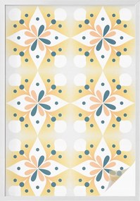 Furnérfólia Adatvédelem Szélvédőkhöz és Ablakokhoz Virágos szimmetria 100x146