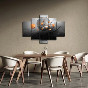 Narancssárga gömbök képe (150x105 cm)