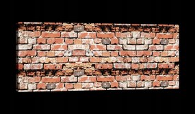 Vászonkép 145x45 Tégla fal textúra tégla régi loft ipari textúra