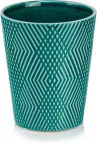 Kerámia Virágcserép türkiz 13cm 05.409.13 Polnix