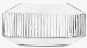 LSA International Széles Rotunda váza, h 14 cm, átlátszó - LSA nemzetközi