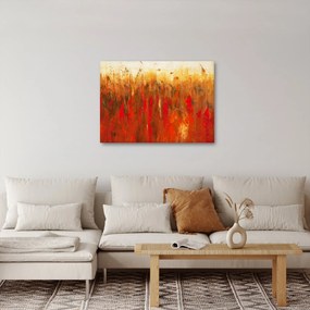 Kép - Festett absztrakció (70x50 cm)