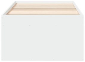fehér kanapéágy fiókkal matrac nélkül 90x190 cm