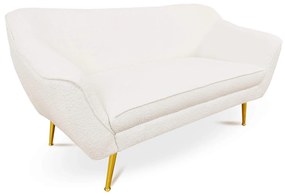 Wilsondo BOWY II buklé kanapé - fehér