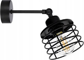 Elegáns Fali Lámpa Fekete Lámpabúra A Csuklón