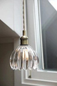 Fém függőlámpa üveg búrával ø 13 cm Gota – Markslöjd