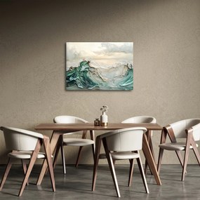 Kép - 3D tengeri absztrakció (70x50 cm)