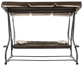 Megi kerti hintaágy barna