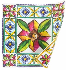 Műanyag tányéralátét szett 6 db-os 37x37 cm Costiera – Villa d'Este