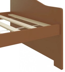 mézbarna 3 személyes tömör fenyőfa kanapéágy 90 x 200 cm