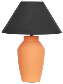 Narancssárga kerámia asztali lámpa 52 cm RODEIRO Beliani