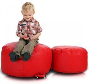 Babzsák Classic S piros 75L öko-bőr TiaHome