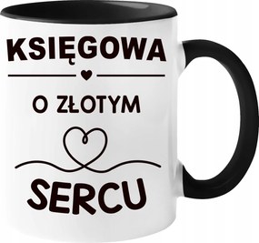 Arany Szív Alakú Könyvelői Ajándék Bögre Születésnapra Karácsonyra Csomagolás+ Név