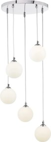 Dar Lighting Federico FED0550-02 Függőlámpa 5x25w/g9 ip20