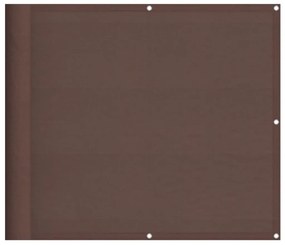 barna 100% oxford poliészter erkélyparaván 90 x 800 cm