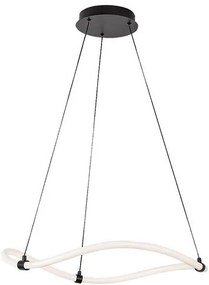 RÁBALUX 72253 SERENA Modern Led Függesztett Lámpa Fekete IP20
