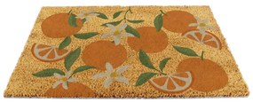 Kókuszrost lábtörlő 40x60 cm Orange – Artsy Doormats
