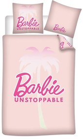 Barbie Unstoppable ágyneműhuzat 140×200cm, 63×63 cm microfibre