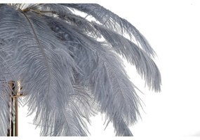 Szürke-aranyszínű asztali lámpa (magasság 55 cm) Palm – Mauro Ferretti