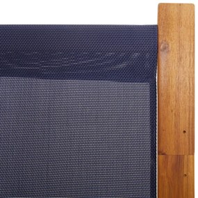 sötétkék 6 paneles térelválasztó 420 x 180 cm