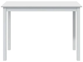 5 darabos fehér étkezőgarnitúra
