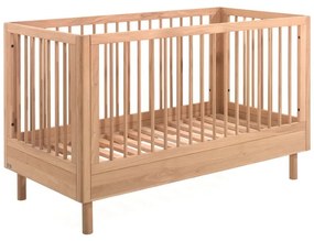 Natúr színű tölgyfa babaágy 70x140 cm Forrest – Vipack