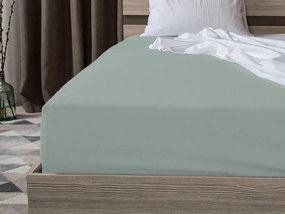 Jersey gyerek lepedő kiságyba mentol 70 x 140 cm