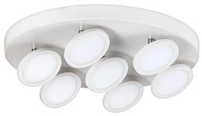 Rabalux 2715 - LED Menyezeti lámpa ELSA 7xLED/6W/230V fehér
