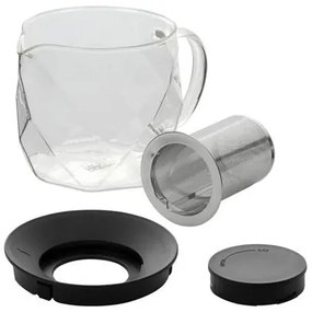 Teáskanna, belső szűrővel, 1 liter, RESTO Ain 90516 (REA90516)