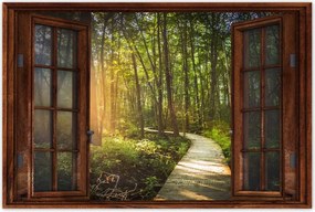 Poszterek 90x60 Napsugár a sétán