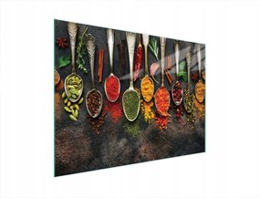 Üveg Vágódeszka 40x30 Fűszerek Edzett Üveg