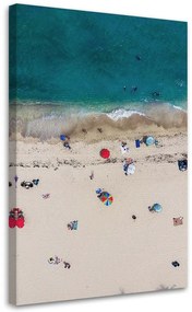 Gario Vászonkép A strand madártávlatból - Nikita Abakumov Méret: 40 x 60 cm