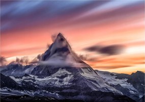 Fotótapéta Matterhorn Naplemente Alpesi szimfónia 368x254 +ragasztó