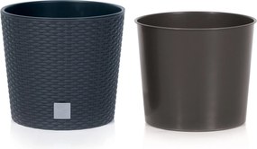 VirĂĄgtartĂł betĂ©t Rattan 25 x h23cm FedĆ VirĂĄgtartĂł