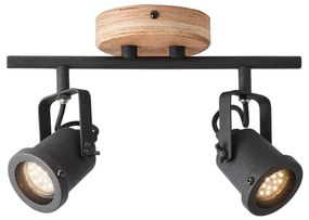 Brilliant - Spotlámpa INGE 2xGU10/6W/230V fenyő