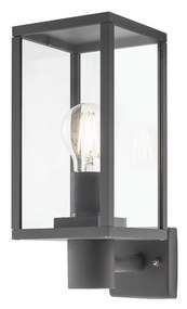 Kültéri Fali lámpa, fekete, E27, Redo Smarterlight Midas 90281