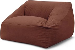 Narancssárga kordbársony babzsákfotel Lilibet – Bobochic Paris