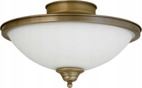 Rabalux Elisett mennyezeti lámpa 2xE14 bronz, átmérő 43 cm, fém/üveg